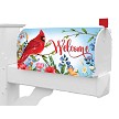 Cardinal Wildflowers Mailbox Cover 