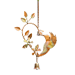 Hummingbird Heart Flamed Chime 